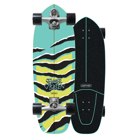 Carver 31" JOB Aqua Tiger - C7 Complete Surfskate