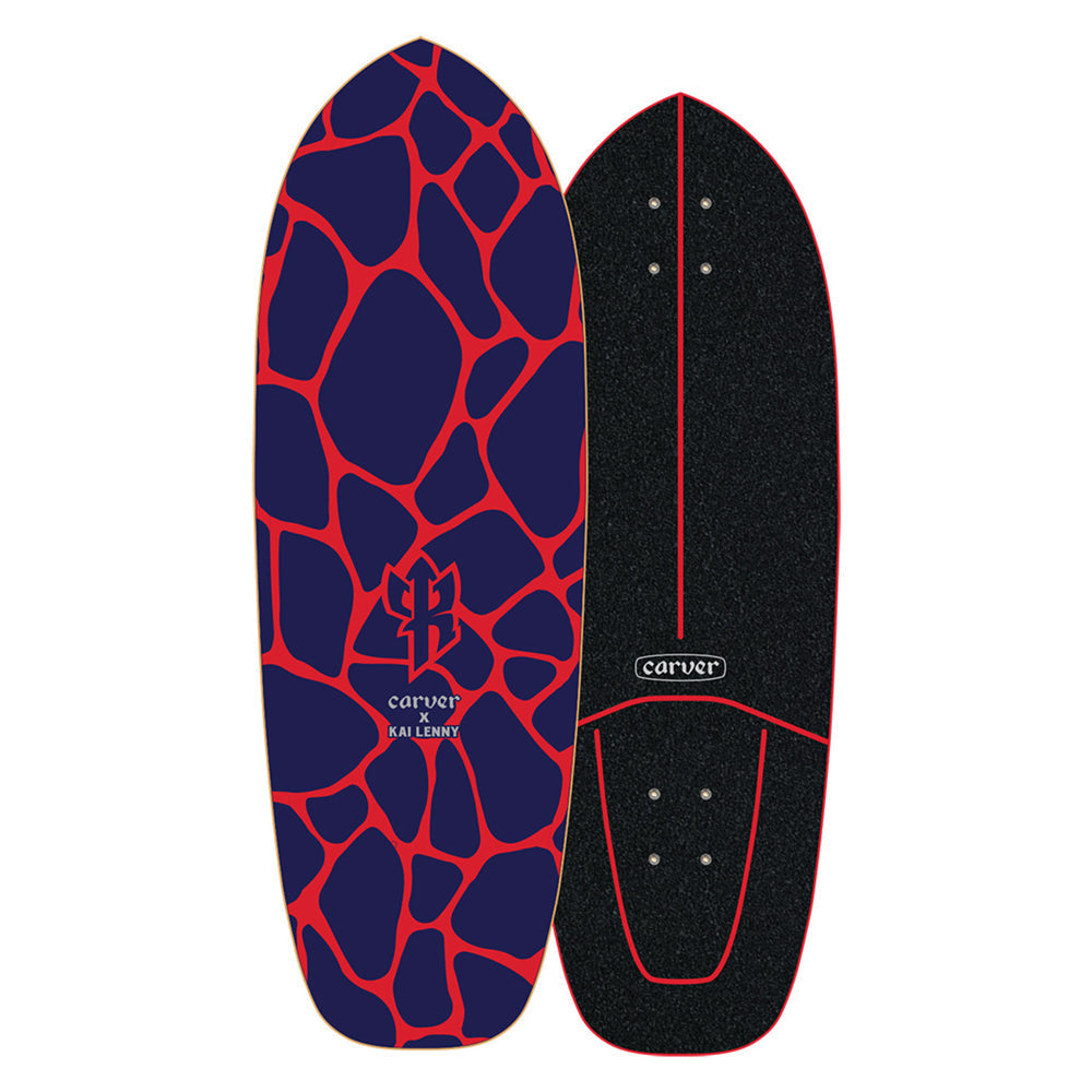 Carver Skateboards - 31" Kai Lenny Lava - Deck Only