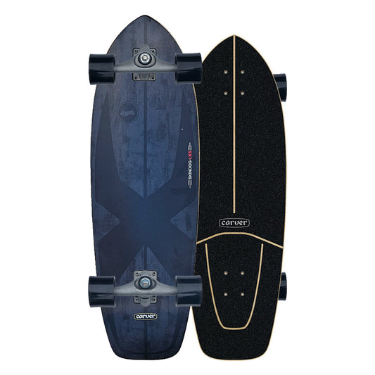 Carver - 31" Skingdog LKS SQSH - CX Complete Surfskate