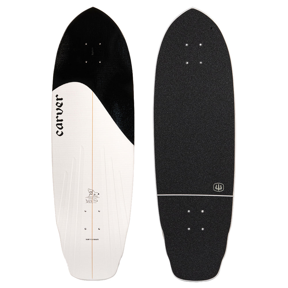 Carver Skateboards - 32.5" Black Tip - Deck Only