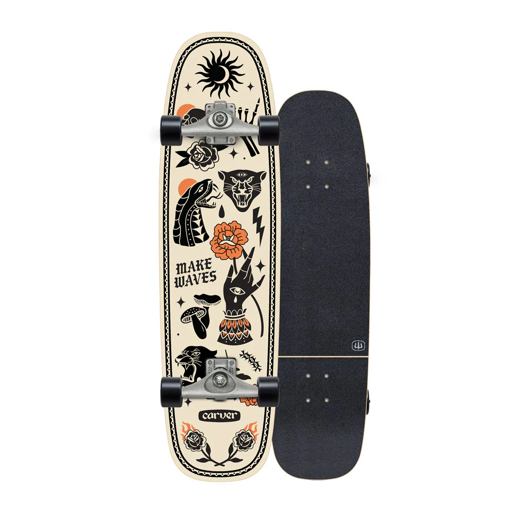 32" Omni - C5 Complete Carver Surfskate