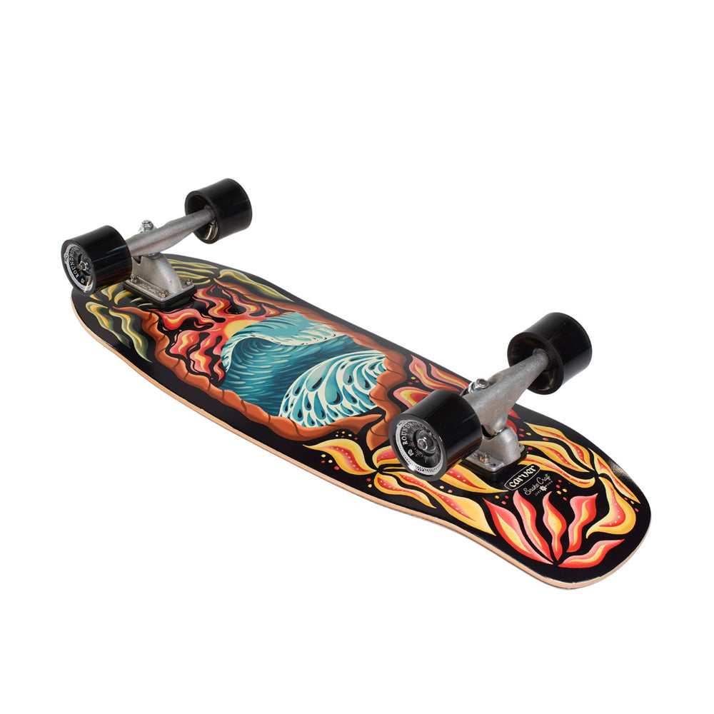 Carver Skateboards - 32" Psychedelic Sunset - CX Complete Surfskate