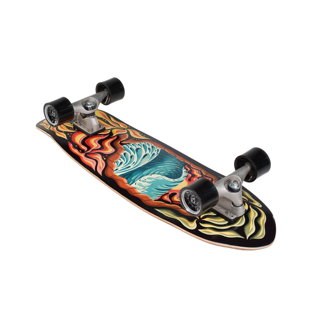 Carver Skateboards - 32" Psychedelic Sunset - CX Complete Surfskate