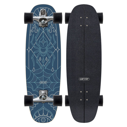 Carver 33" Blue Widow - C7 Complete Surfskate