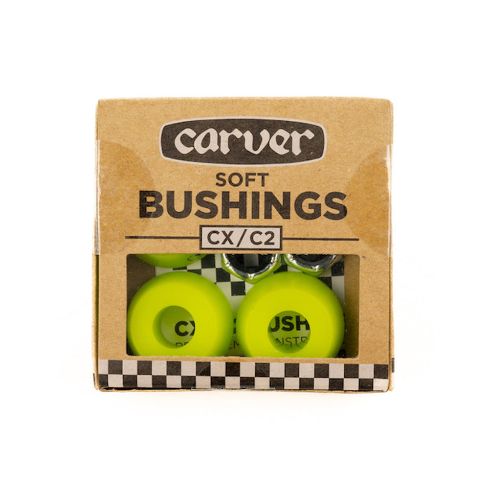 Carver Skateboards - CX Soft Bushing Set - Green Glo