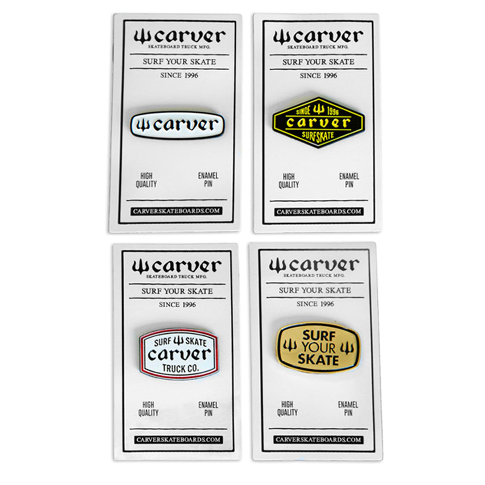 Carver Skateboards - Carver Pins - 4 Pack