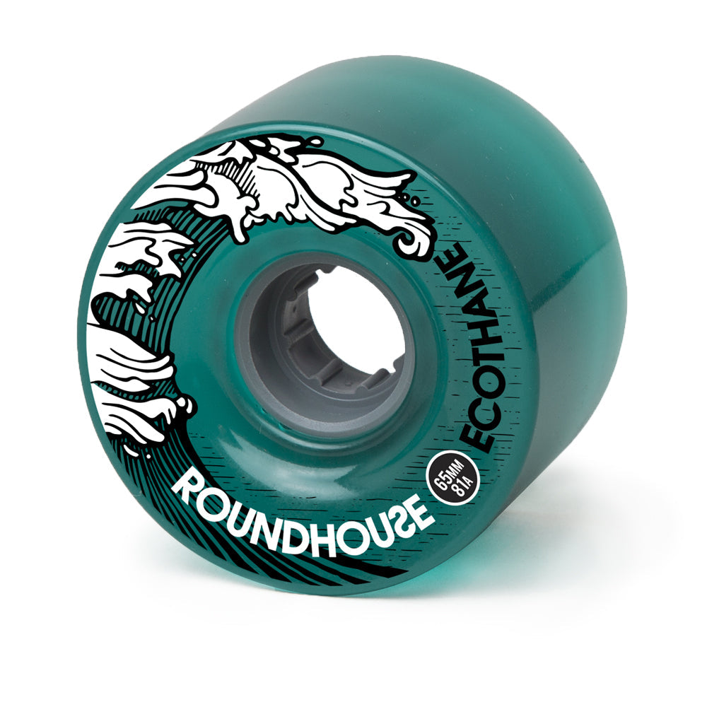 Carver Skateboards - Roundhouse Wheels - 65mm Eco Mag - Aqua (81A)