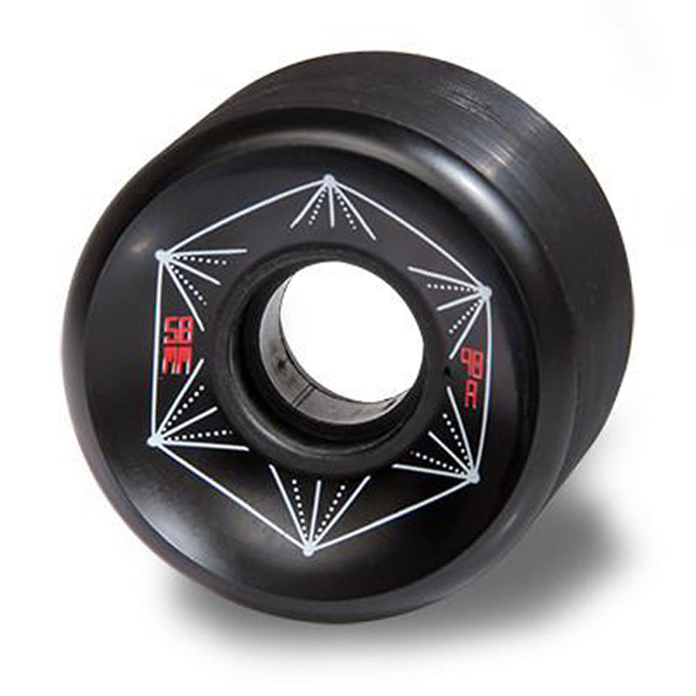 Carver Skateboards - Roundhouse Wheels - 58mm Park - Black (95A)
