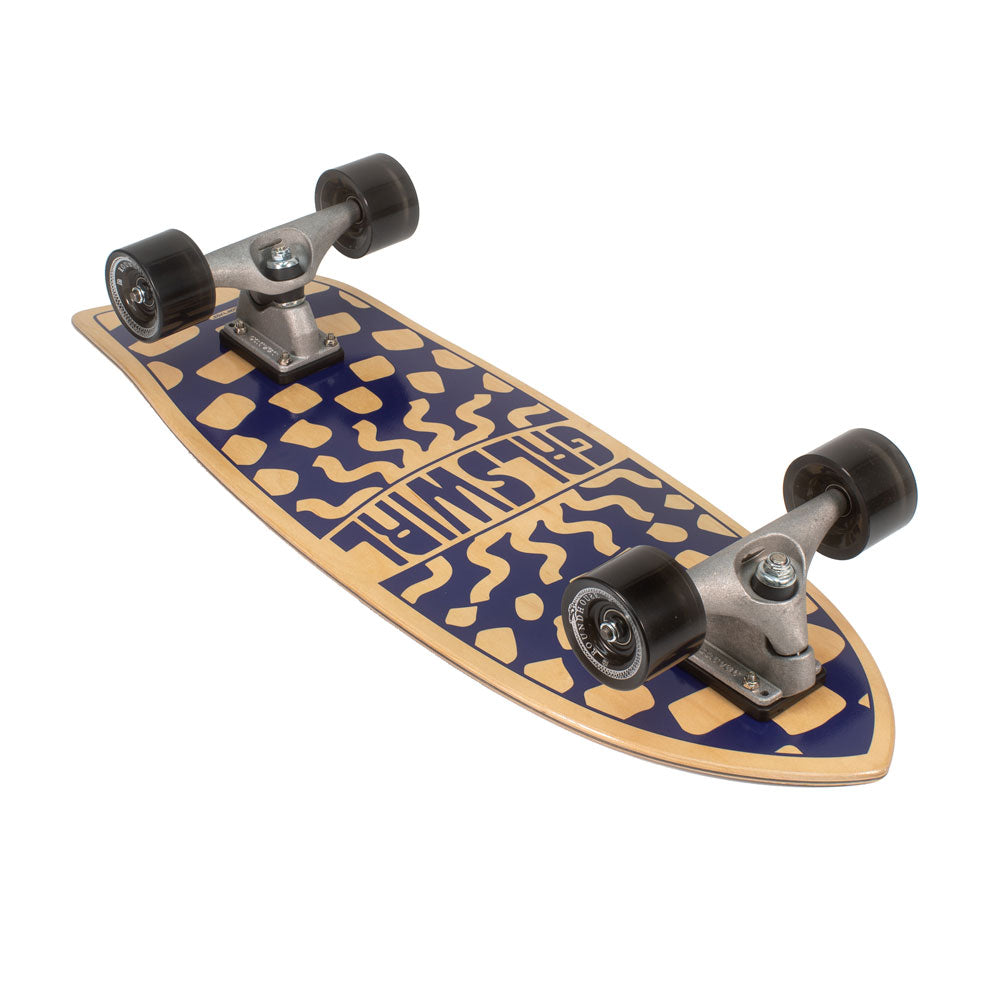 29.25" GirlSwirl Swirlcheck - CX Complete Surfskate