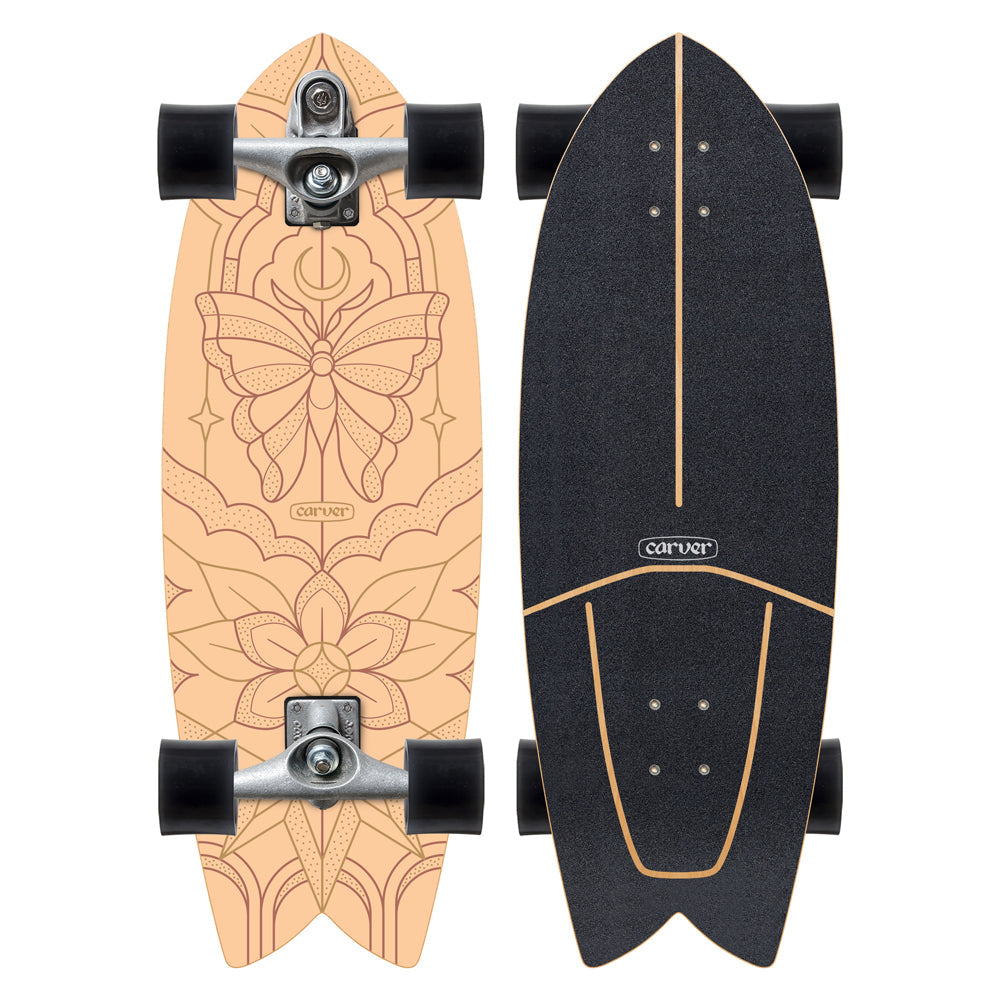 Carver Skateboards - 29.25" Mariposa - C7 Complete Surfskate