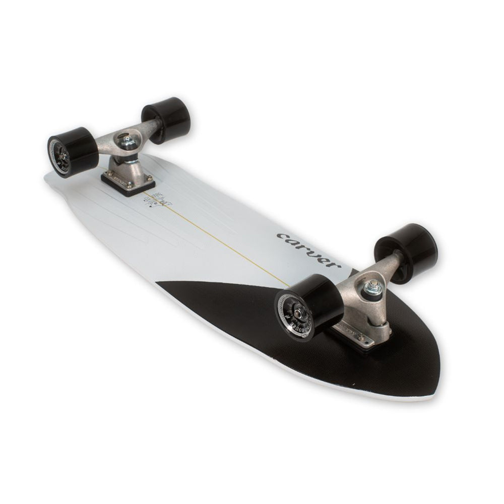 Carver Skateboards - 32.5" Black Tip - CX Complete Surfskate