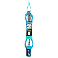 Catch Surf - Beater 8' Leash - Light Blue & Grey