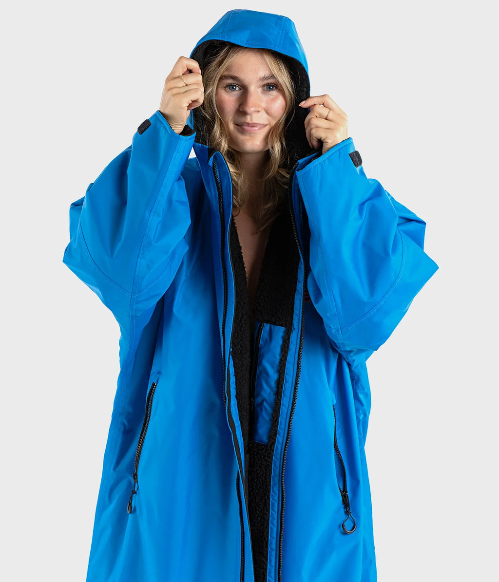Dryrobe Advanced Long Sleeve Cobalt Blue/Black