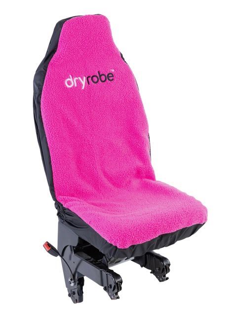 DRYROBE - Waterproof Fluffy Car Seat Cover Pink