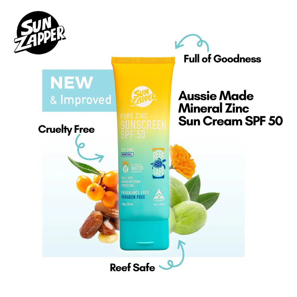 Pure Zinc Reef Safe Sun Cream SPF 50+