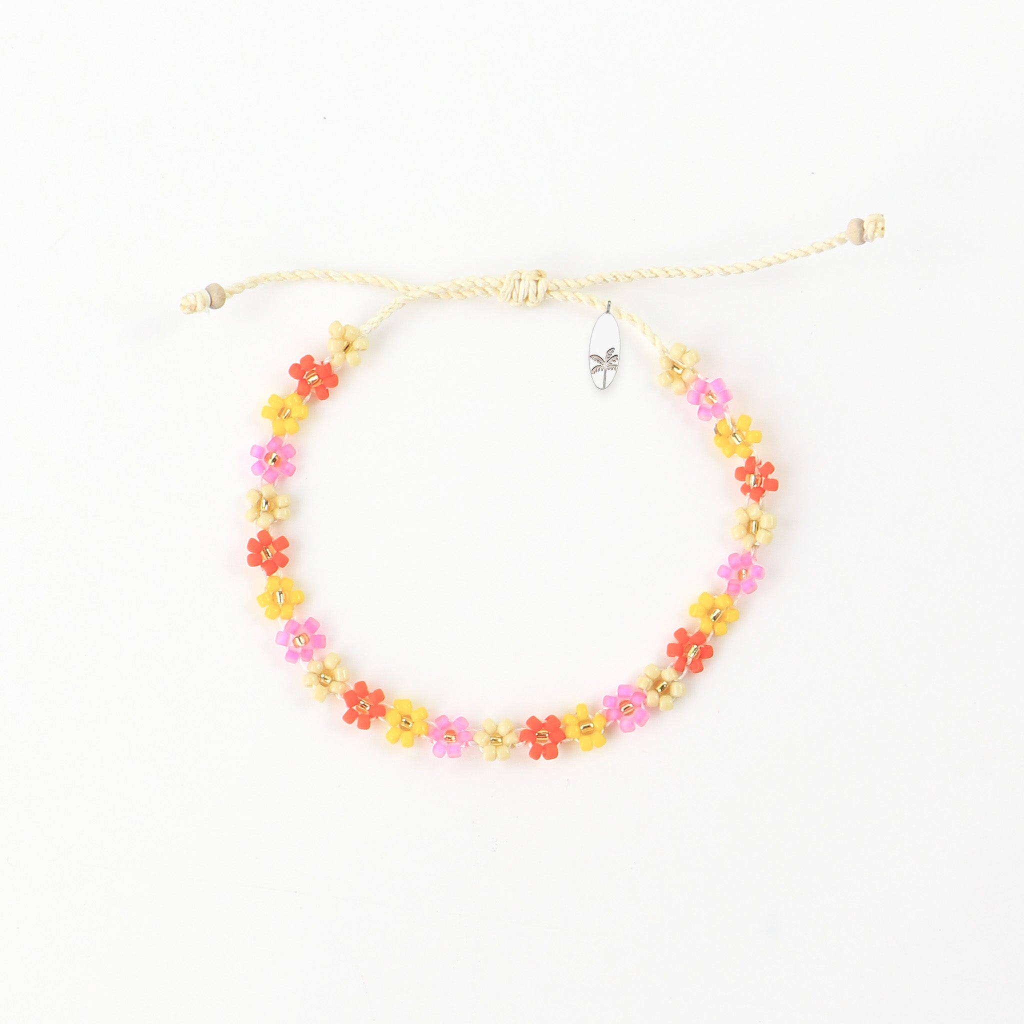 Kelopak Daisy Chain Beaded Bracelet