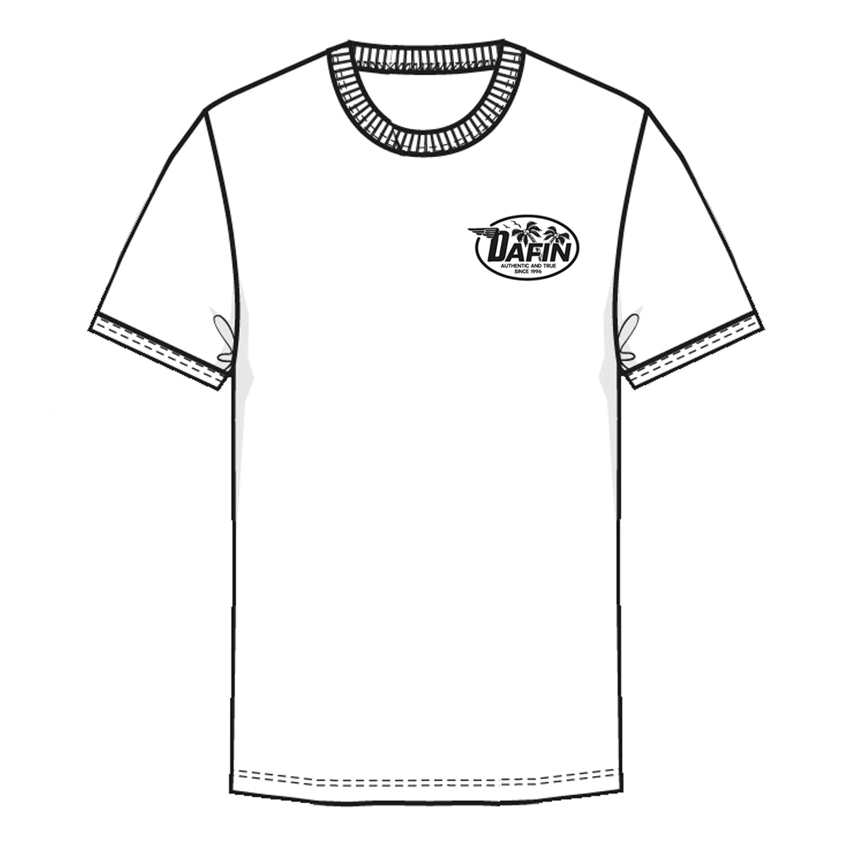 DaFin - Da Palm T-Shirt - White