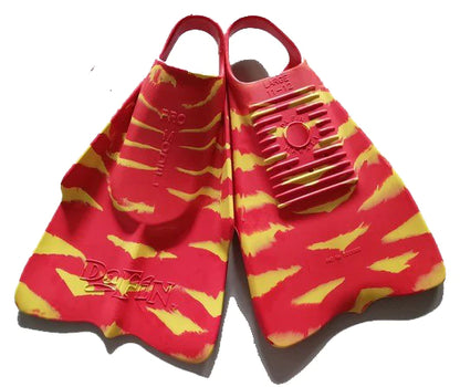 DaFin Swim Fins - Zak Noyle - Rescue - Orange & Yellow