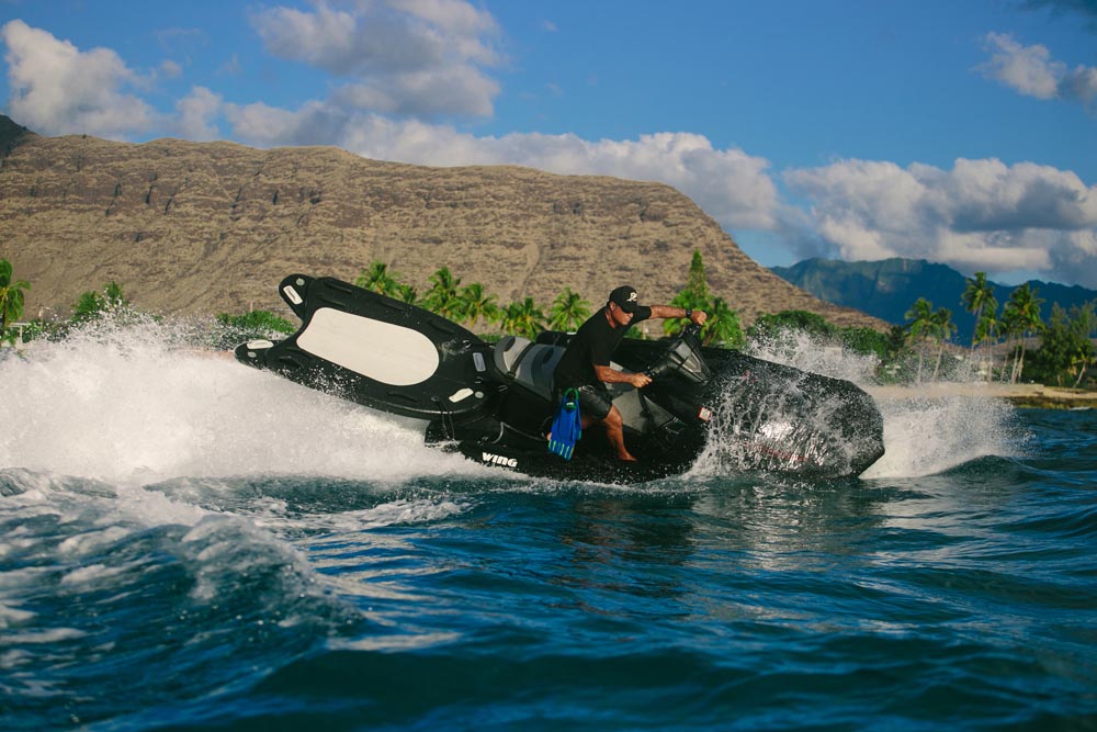 DaFin Fins - Brian Keaulana - Black Gold