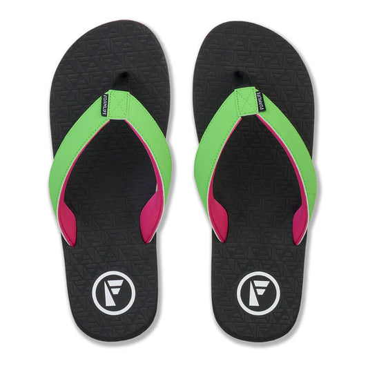 Foamlife TRAAD - MENS FLIP FLOPS - BLACK