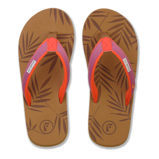 Foamlife HARTS - WOMENS FLIP FLOPS - LATTE BROWN