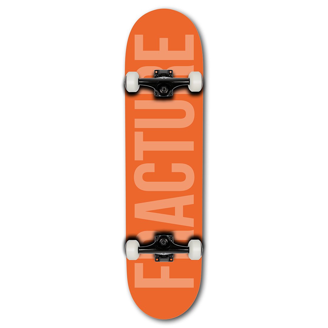 Fracture boards Fade Orange "8.0"