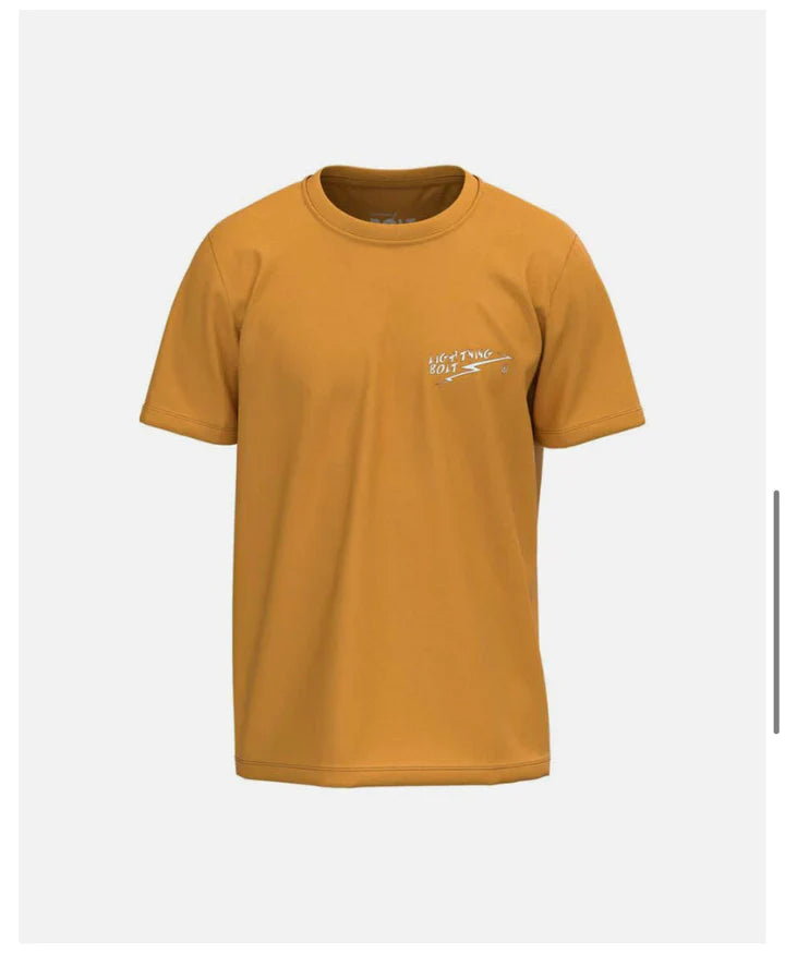 lightning bolt shirt-sunflower