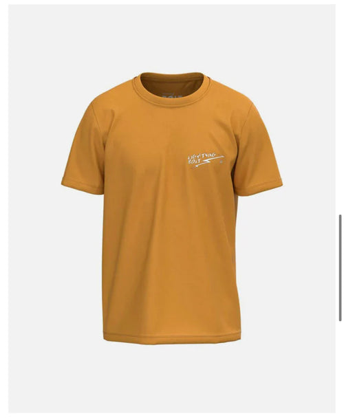 lightning bolt shirt-sunflower