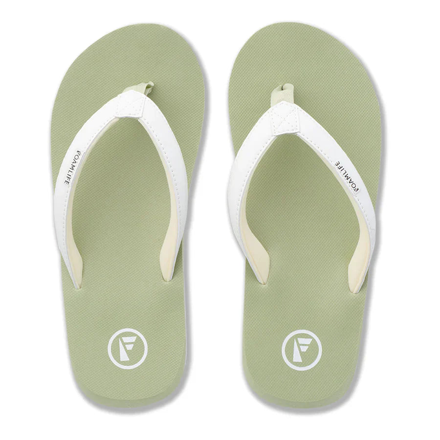 FOAMLIFE LIXI SC - WOMENS FLIP FLOPS - SAGE GREEN