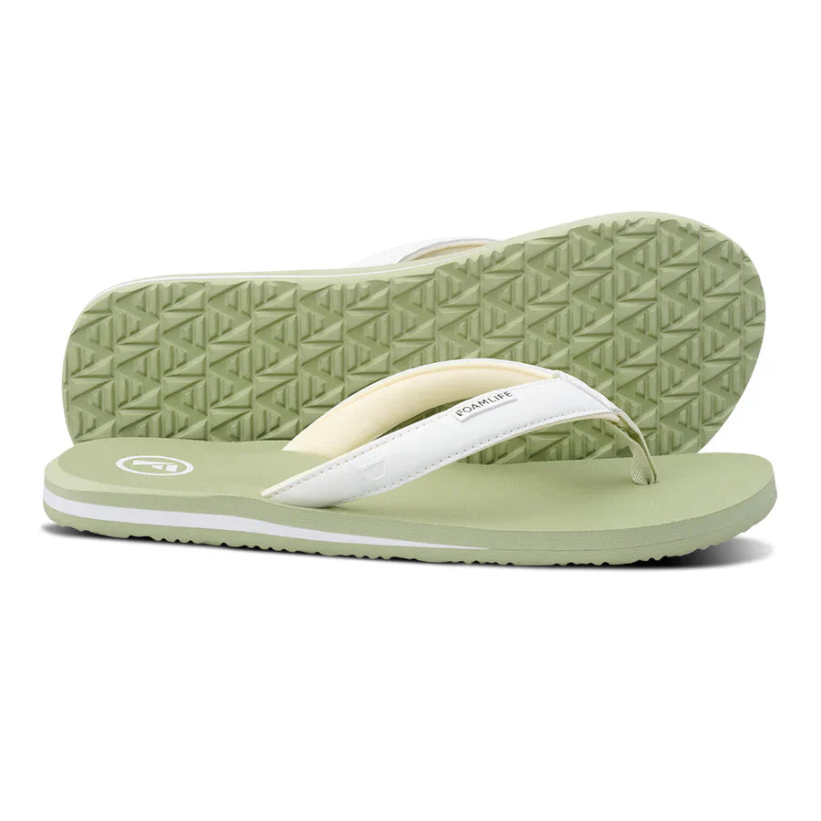 FOAMLIFE LIXI SC - WOMENS FLIP FLOPS - SAGE GREEN
