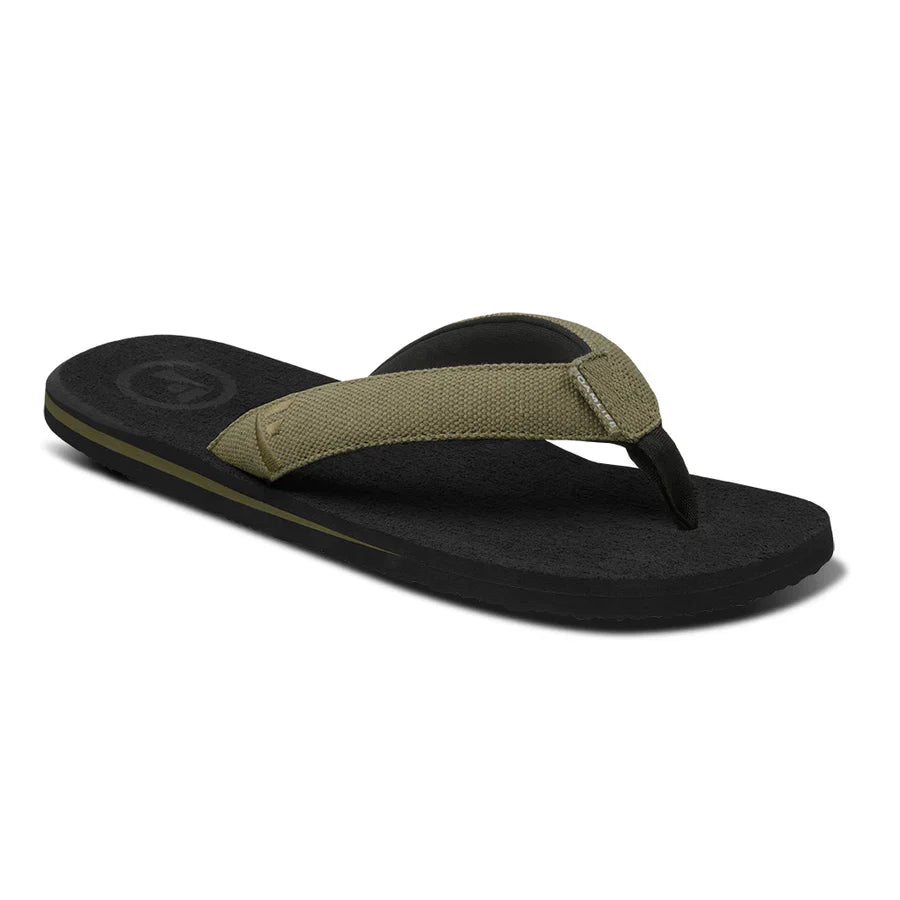 FOAMLIFE SULLY - MENS FLIP FLOPS - BLACK