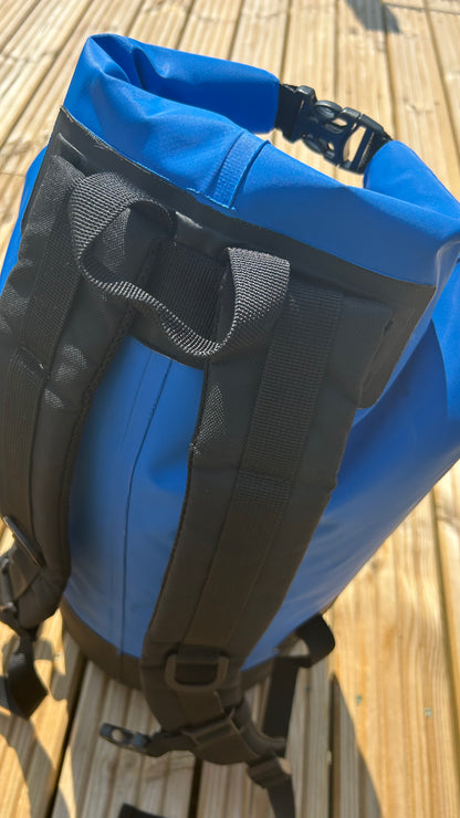 40ltr Global Dry Bag - Back Pack Style with reinforced adjustable straps.