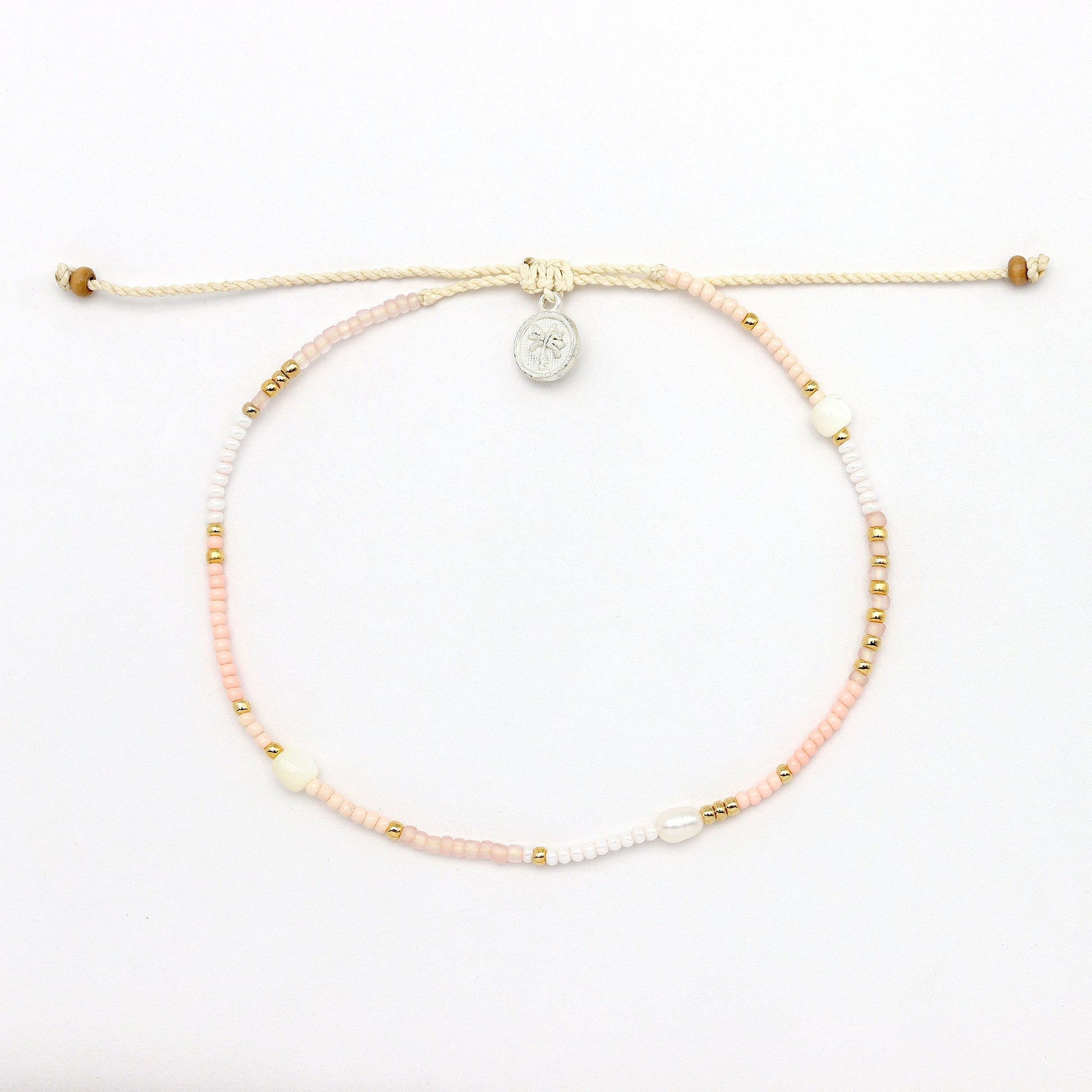 Giada Cinta Pearl Beaded Surf Anklet