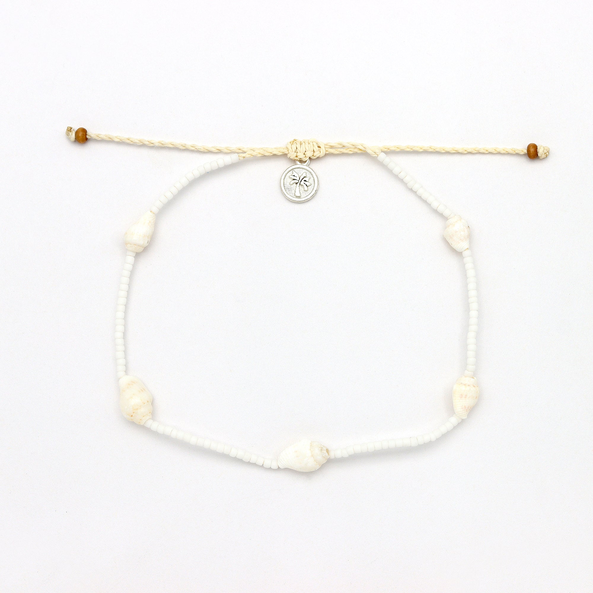 Giada Rahayu Shell Beaded Surf Anklet
