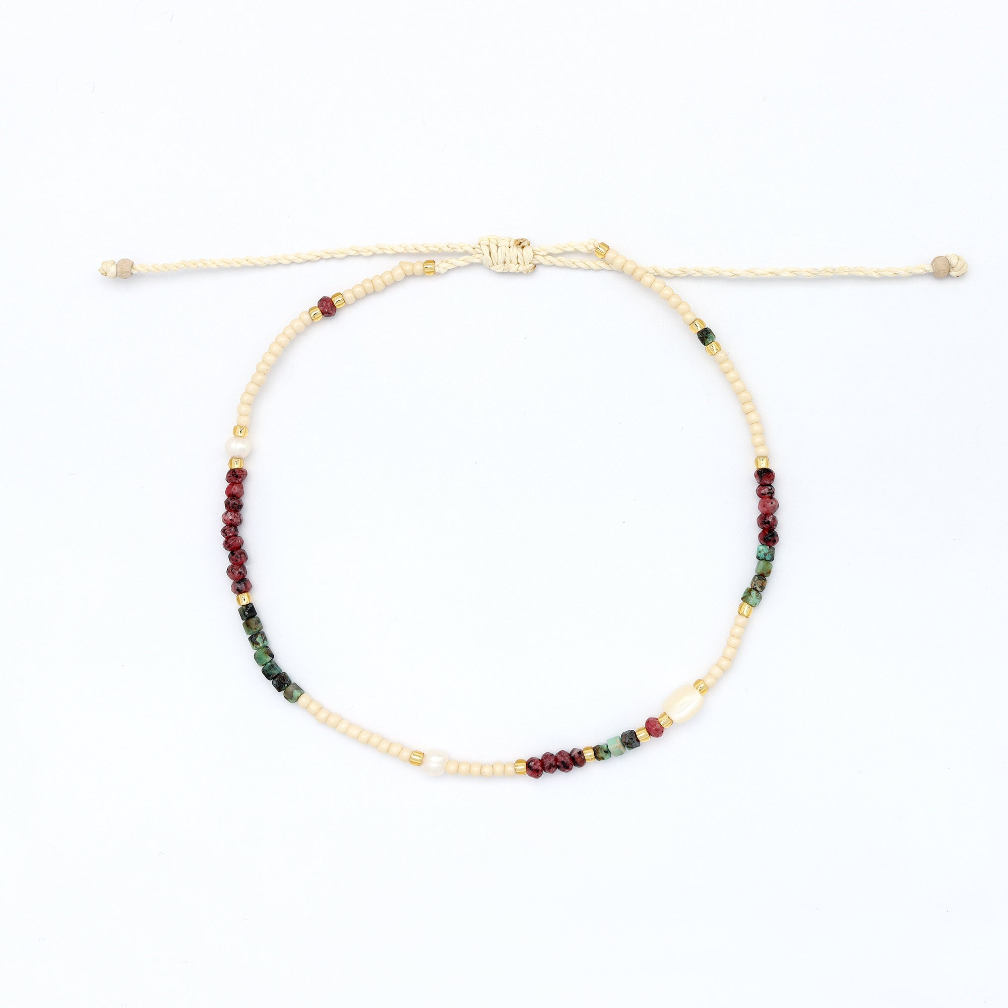 Giada Lestari Beaded Anklet