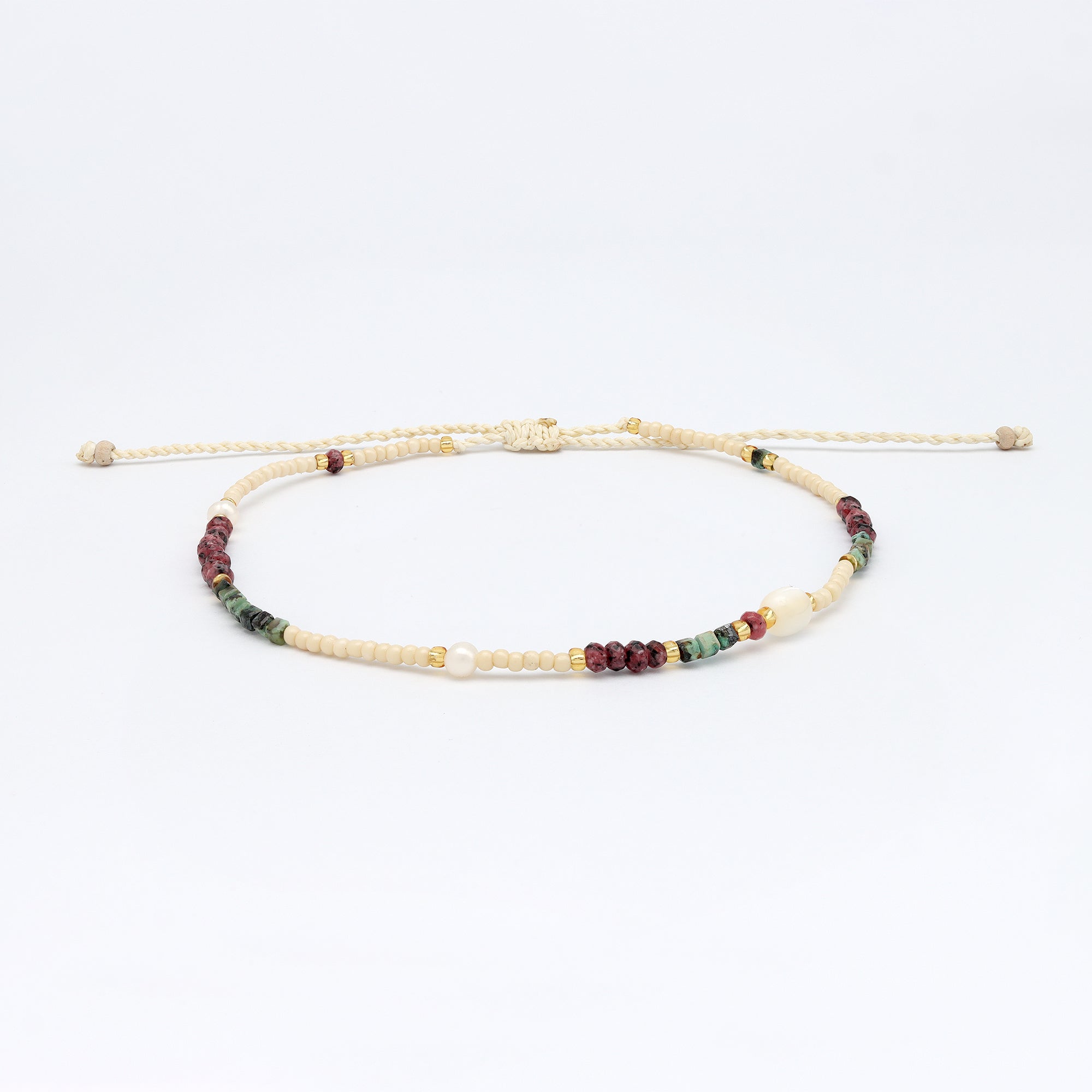 Giada Lestari Beaded Anklet