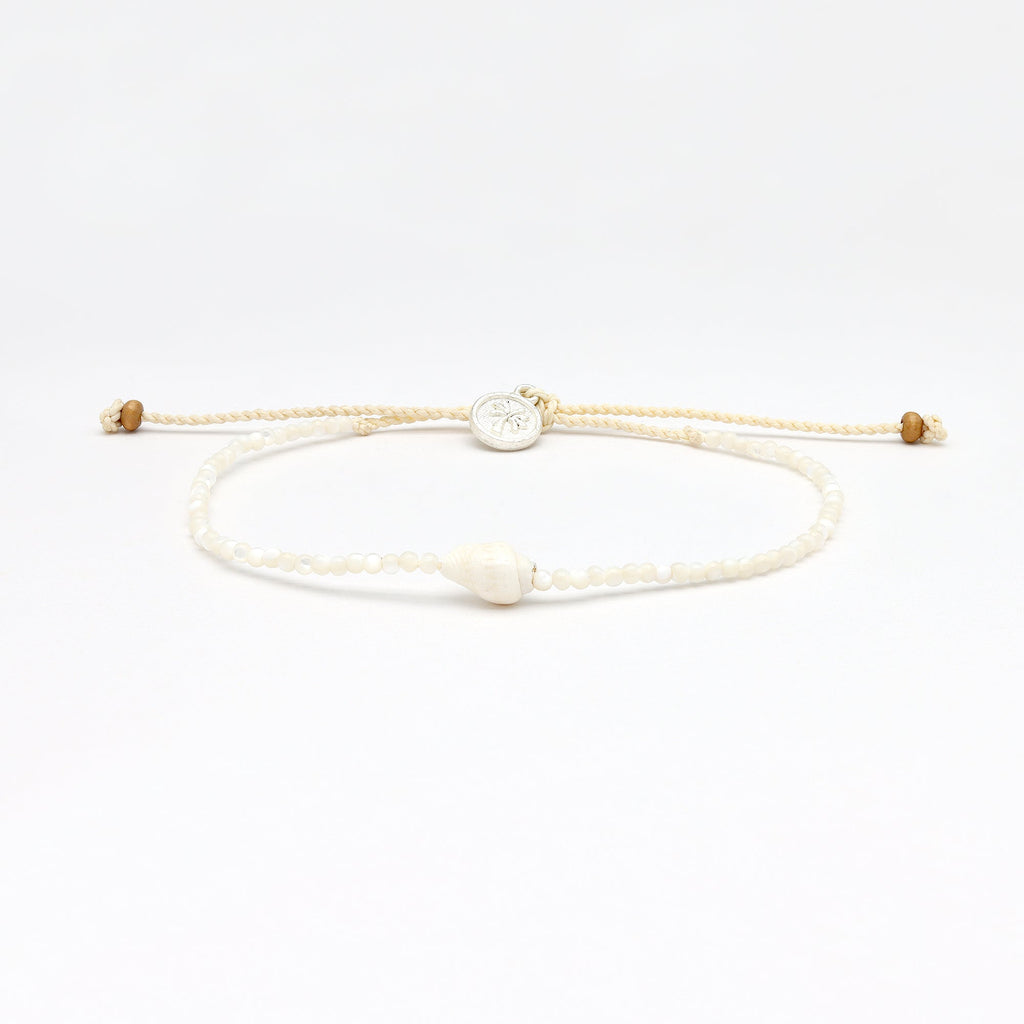 Giada Melati Shell Beaded Bracelet