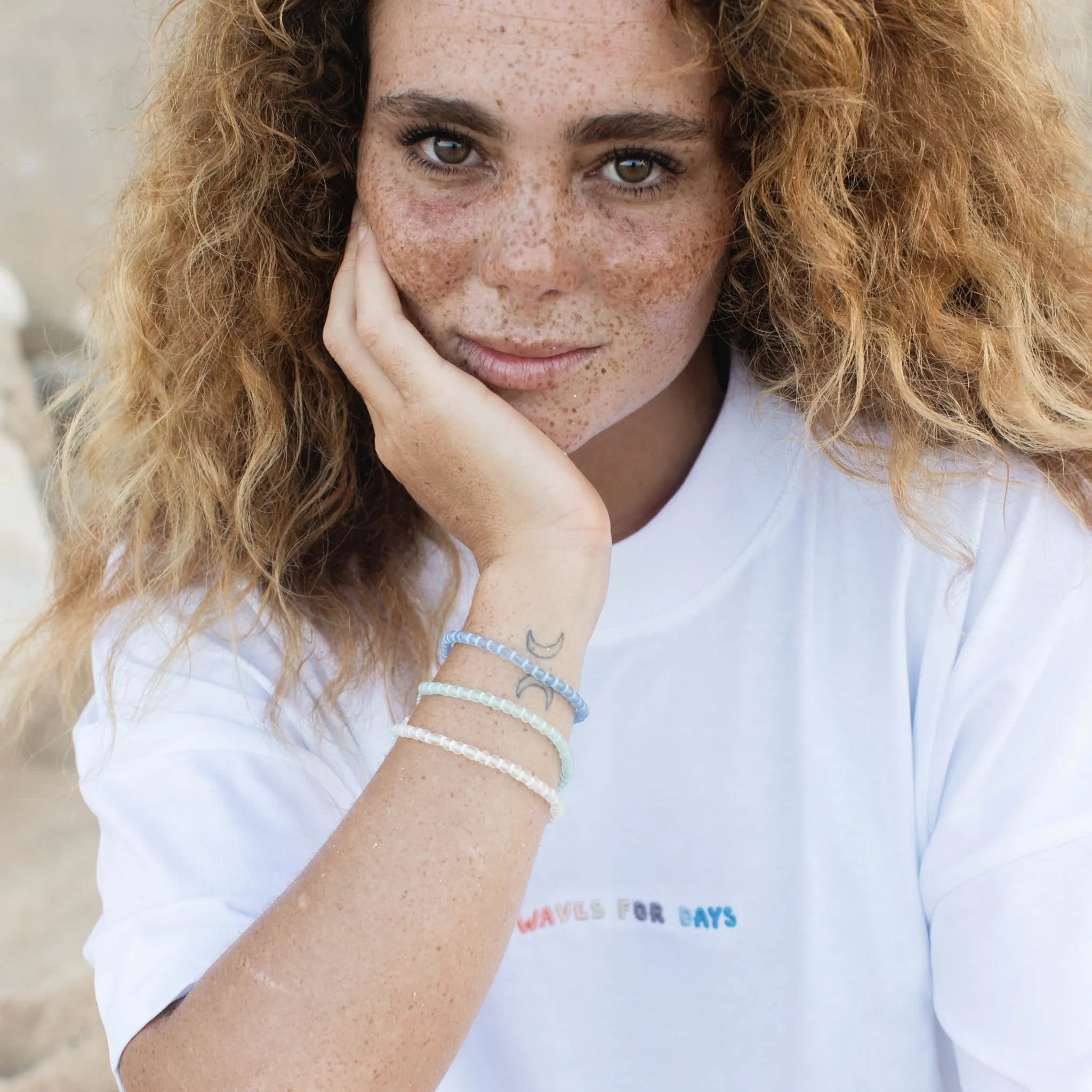 Marley Glass Beaded Bracelet