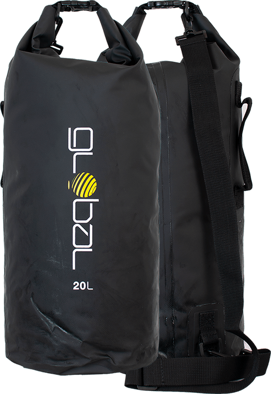 20ltr Global Dry Bag - Duffle Style with reinforced side handle.