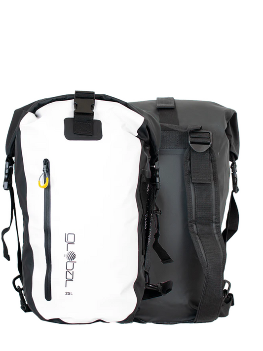 25ltr Global Dry Bag - TECH SERIES Back Pack with reinforced adjustable straps.