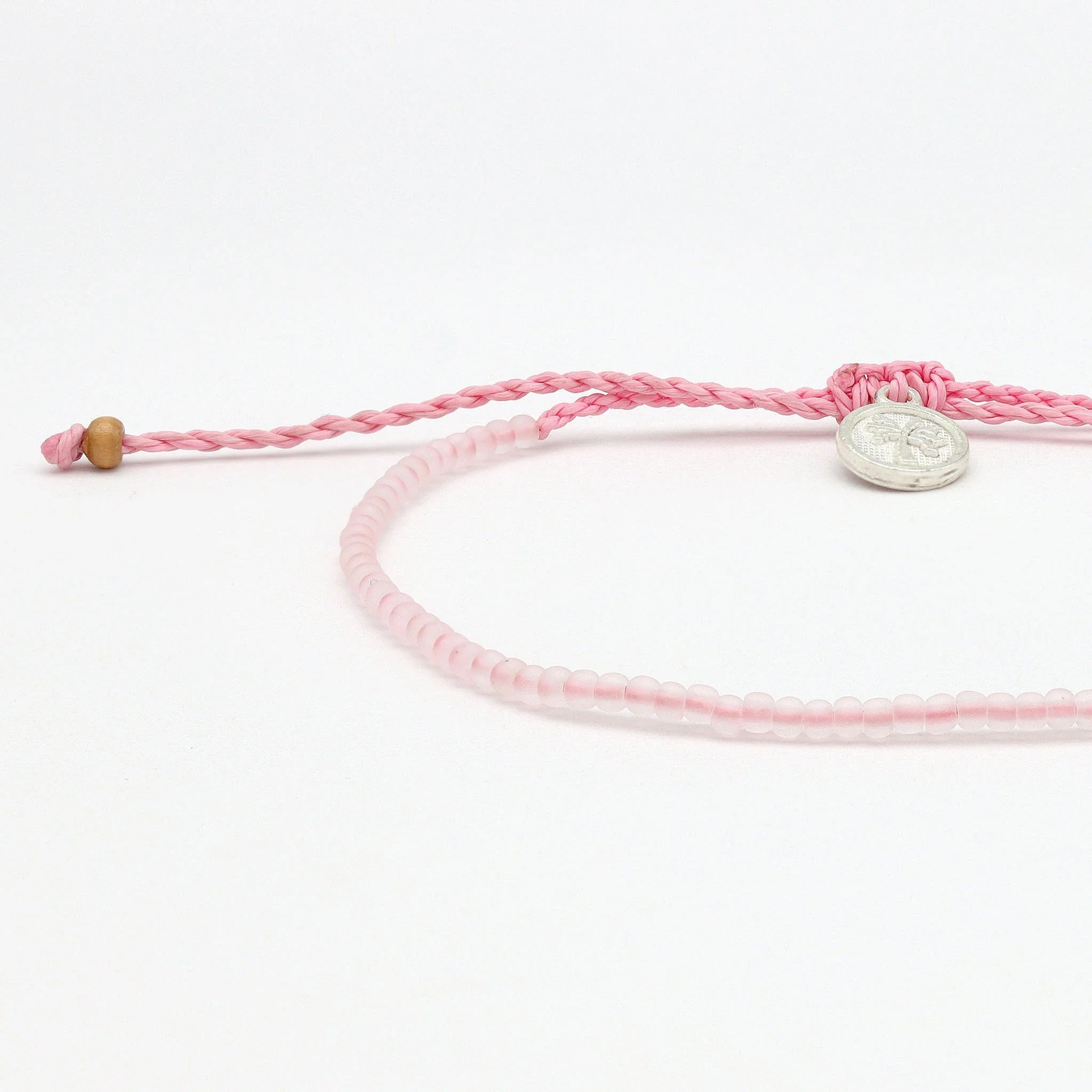 Ka'anapali Frosted Glass Beaded Bracelet