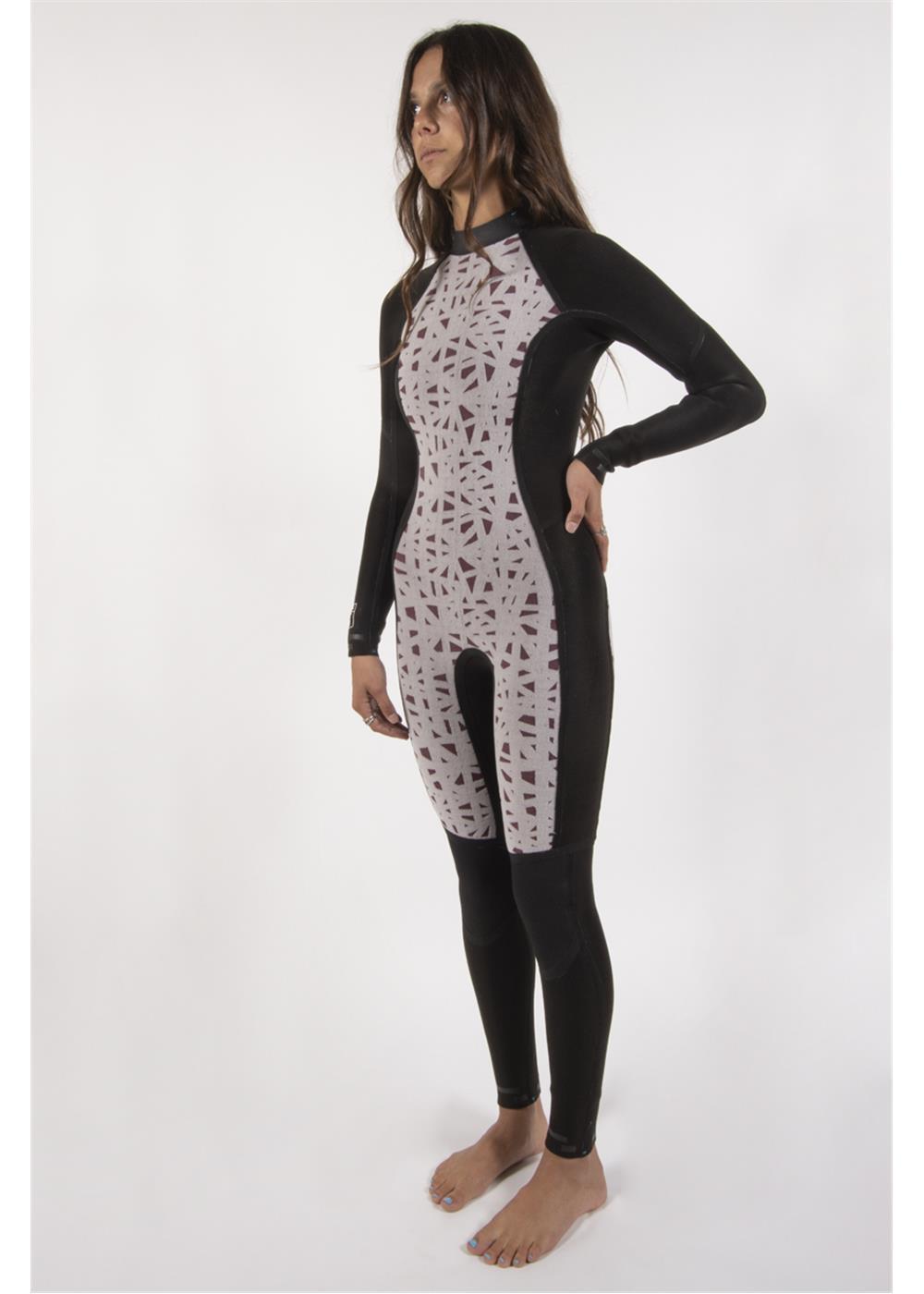 Sisstrevolution 7 Seas 5/4 chest zip full wetsuit