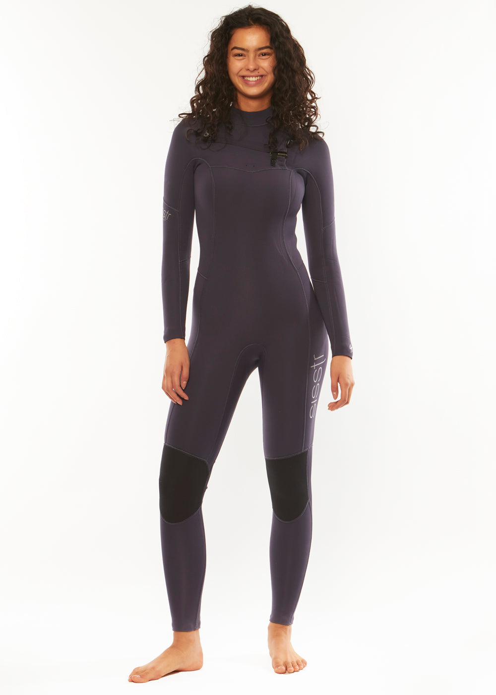 Sisstrevolution 7 seas 4/3 chest zip wetsuit - starlight