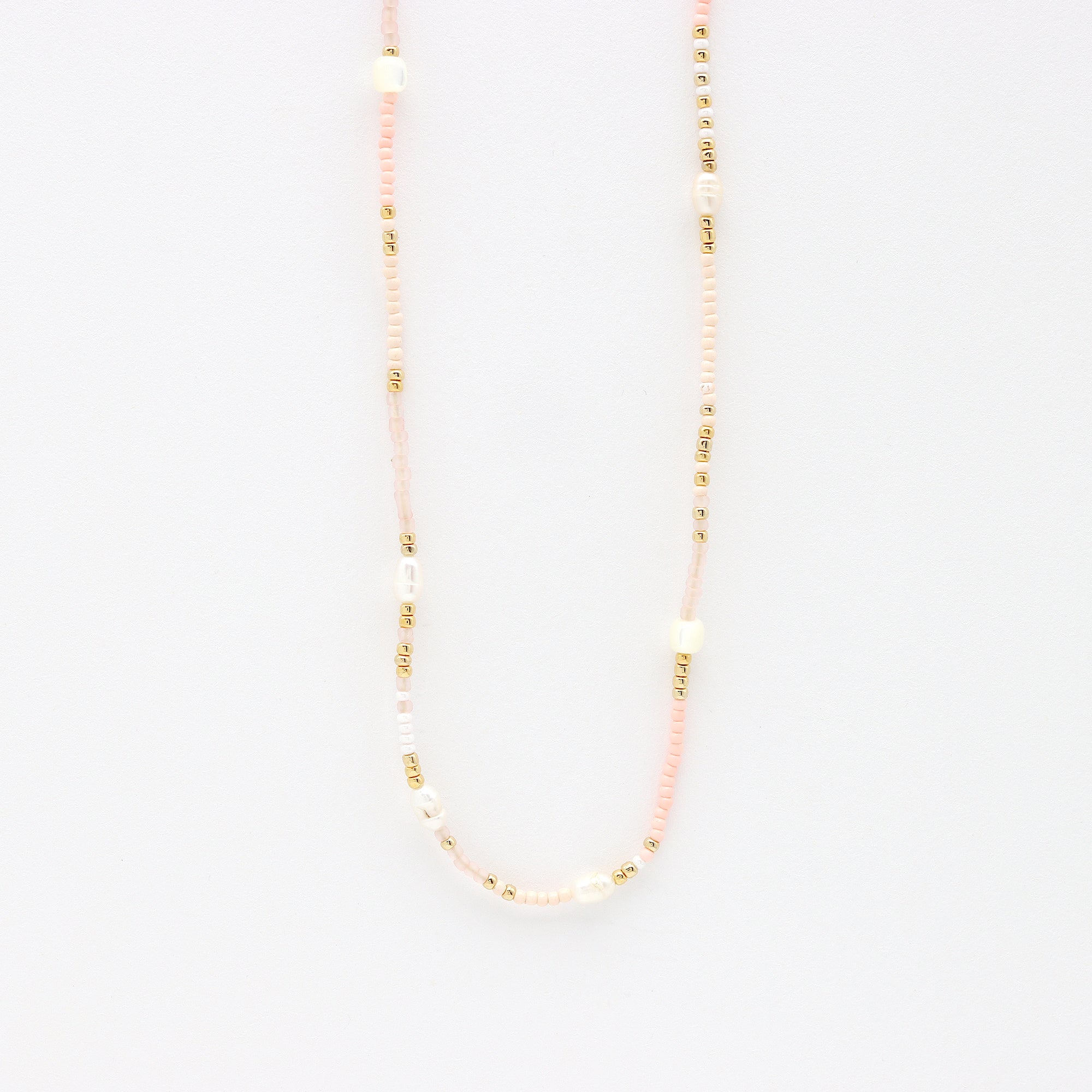 Giada Cinta Pearl Beaded Surf Necklace