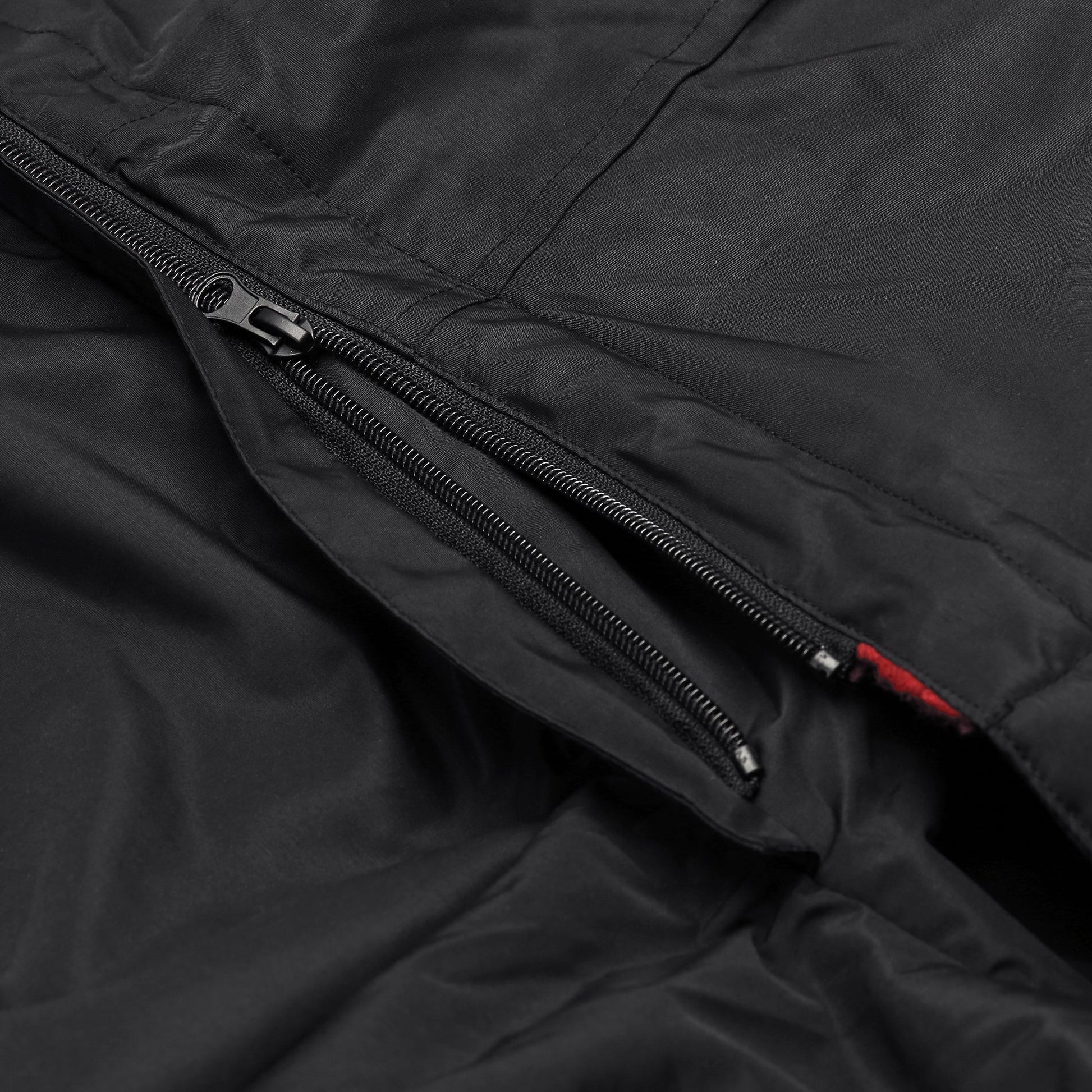 Gumbies Changing Robe (S-CAPE) - Black & Burgundy