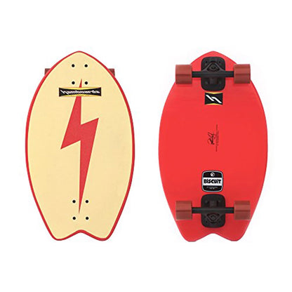 24" The Biscuit - Red Bolt - Hamboards UK