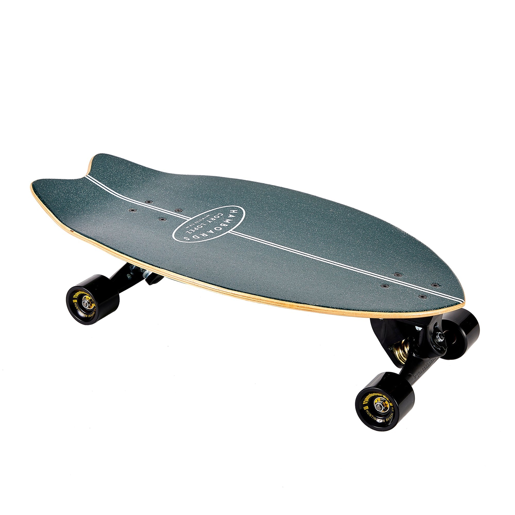 26" The Corey Lopez Twisted Fin - Dark Teal - Hamboards UK