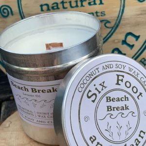 Six Foot and Clean Beach Break Candle