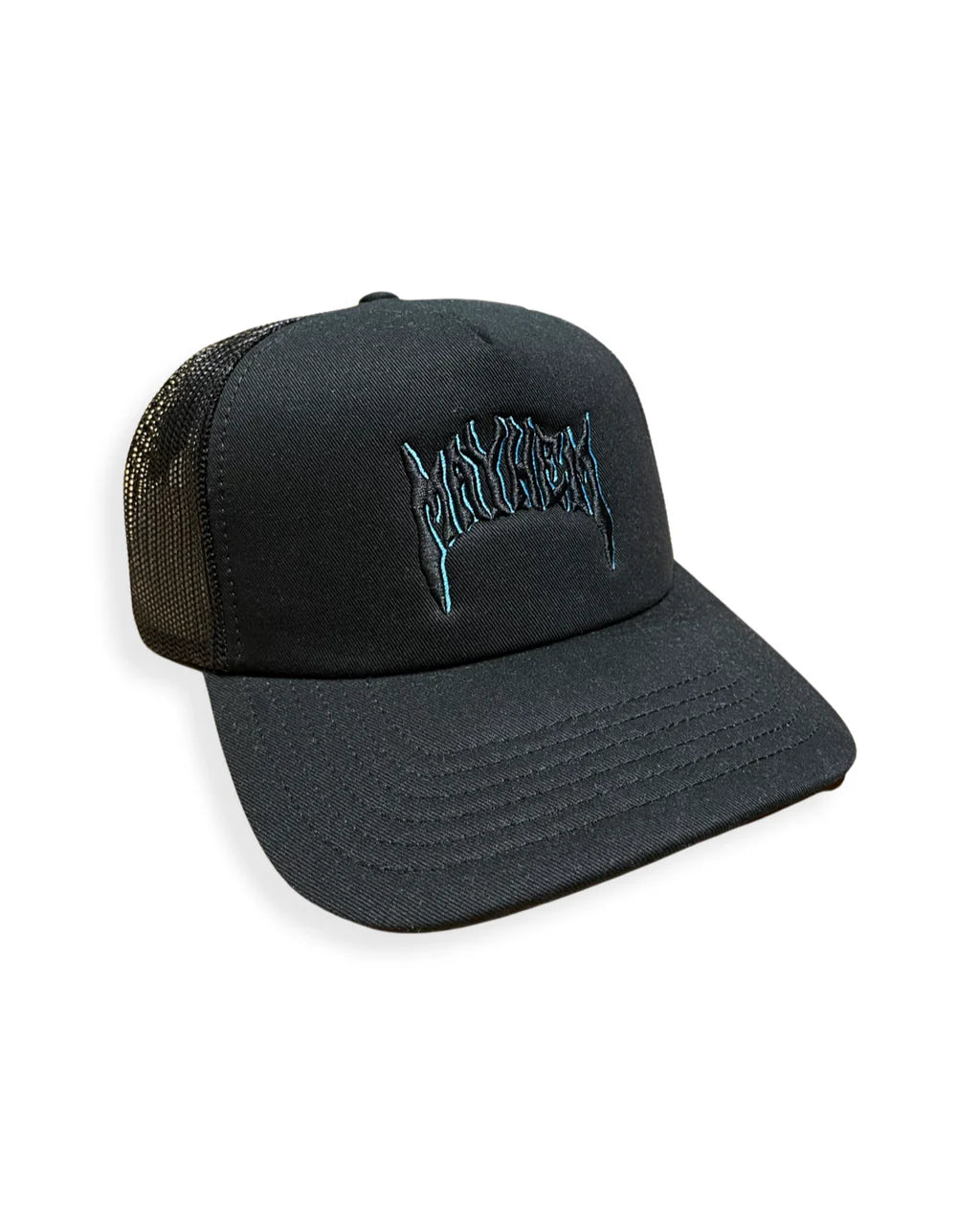 LOST MAYHEM EMBROIDERED TRUCKER