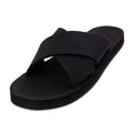 Indosole - Mens Sandals - ESSNTLS Cross - Black